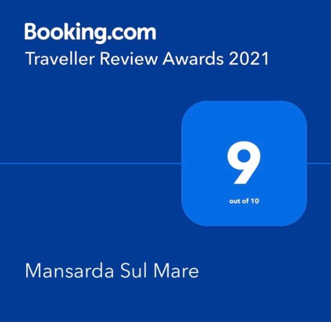 דירות מסקלי Mansarda Sul Mare מראה חיצוני תמונה